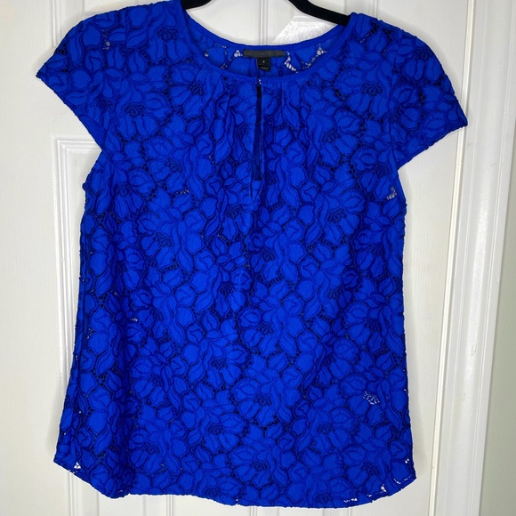 J.Crew Women's Cap Sleeve Blouse | Size 2 - Picture 2 of 6